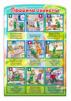 Стенд "Правила гигиены" - fgospostavki.ru - Сергиев Посад