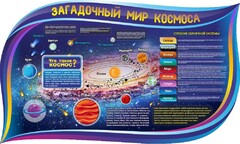 Стенд "Загадочный мир космоса" - fgospostavki.ru - Сергиев Посад