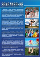 Стенд "Закаливание" - fgospostavki.ru - Сергиев Посад