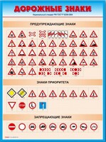 Стенды "Дорожные знаки № 4" - fgospostavki.ru - Сергиев Посад