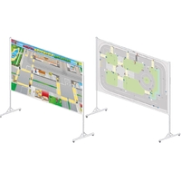 Магнитный стенд двусторонний "Азбука дорожного движения ПДД" - fgospostavki.ru - Сергиев Посад