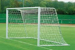 Сетка для футбольных ворот (нить 3 миллиметра, 5Х2Х(1Х1,5) ячейка 100Х100) - fgospostavki.ru - Сергиев Посад