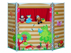 Учебный комплект "Домашний театр" с тематическими фигурками для представлений - fgospostavki.ru - Сергиев Посад