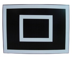 Щит баскетбольный навесной на шведскую стенку (ламинированная фанера), размер 700х700 миллиметров - fgospostavki.ru - Сергиев Посад