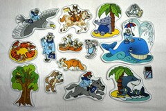 Дидактический набор навесных элементов «Сказка «Доктор Айболит» - fgospostavki.ru - Сергиев Посад