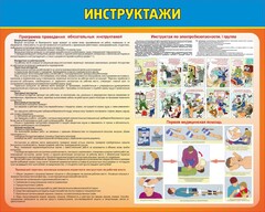 Стенд "Инструктажи" - fgospostavki.ru - Сергиев Посад