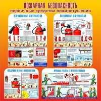 Стенд "Пожарная безопасность" Вариант 2 - fgospostavki.ru - Сергиев Посад