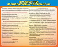 Стенд "Профилактика производственного травматизма" - fgospostavki.ru - Сергиев Посад