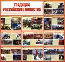 Стенд "Традиции Российского воинства" - fgospostavki.ru - Сергиев Посад