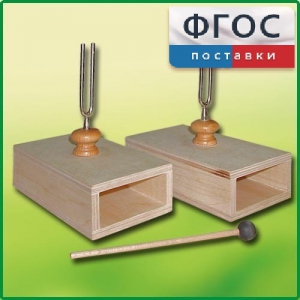 Камертон на резонансных ящиках (пара) - fgospostavki.ru - Сергиев Посад