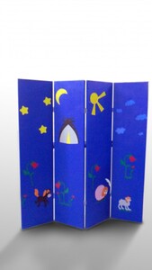 Ширма для детей 4 секции - fgospostavki.ru - Сергиев Посад