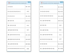 Комплект карточек (10) "Обучающий калейдоскоп. Умножение на 7, 8 и 9" - fgospostavki.ru - Сергиев Посад