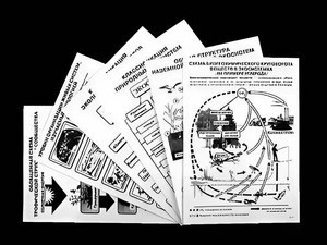 Комплект таблиц по экологии "Экосистема-экологическая единица окружающей среды" (ламинированные, А4, 12 штук) - fgospostavki.ru - Сергиев Посад