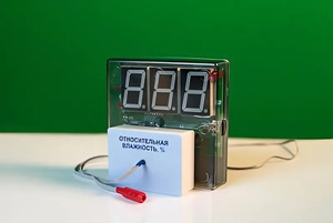 Датчик влажности воздуха с независимой индикацией (гигрометр демонстрационный) - fgospostavki.ru - Сергиев Посад