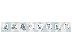 Стенд-лента "Выдающиеся ученые-биологи" - fgospostavki.ru - Сергиев Посад