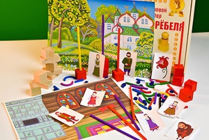 Игровой набор Фребеля "Аленький цветочек" (серия "Сказочный мир". Выпуск 2) - fgospostavki.ru - Сергиев Посад