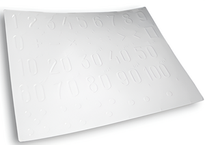 Пособие для слабовидящих детей - Сигнальные карточки по математике - fgospostavki.ru - Сергиев Посад