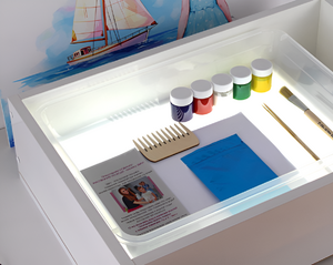 Стол-планшет "Водная фантазия"  (Формат А3) - fgospostavki.ru - Сергиев Посад