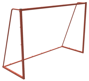 Ворота для минифутбола (2 штуки, без сетки) - fgospostavki.ru - Сергиев Посад