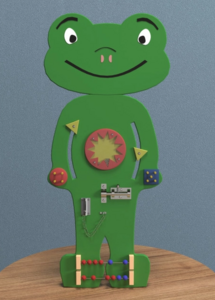 Бизиборд «Лягушонок» - fgospostavki.ru - Сергиев Посад