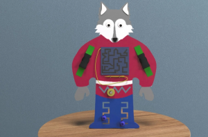 Бизиборд «Серый волчонок» - fgospostavki.ru - Сергиев Посад