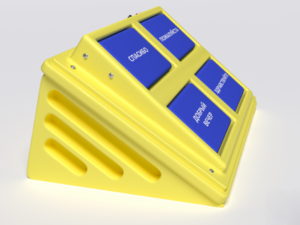 Игровой коммуникатор 4-х кнопочный желтый - fgospostavki.ru - Сергиев Посад