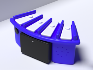 Игровой коммуникатор 4-х кнопочный на пояс - fgospostavki.ru - Сергиев Посад