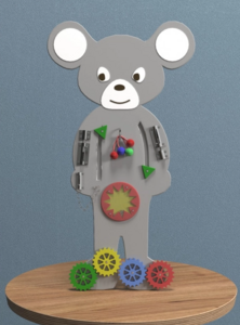 Бизиборд «Серая мышка» - fgospostavki.ru - Сергиев Посад