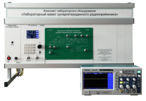 Комплект лабораторного оборудования «Лабораторный макет супергетеродинного радиоприёмника»  - fgospostavki.ru - Сергиев Посад