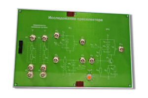 Сменная панель «Исследование преселектора» - fgospostavki.ru - Сергиев Посад