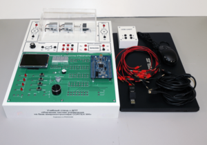 Учебный стенд с ДПТ (на STM) «Изучение систем управления на базе микроконтроллера CORTEX M4» - fgospostavki.ru - Сергиев Посад