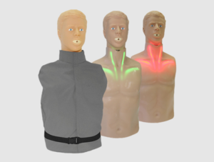 "Александр-03" тренажер-манекен взрослого пострадавшего для отработки приемов сердечно-легочной реанимации (голова, торс) со светозвуковым индикатором - fgospostavki.ru - Сергиев Посад