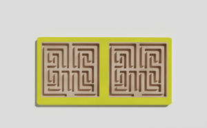 Межполушарная доска №13 желтая - fgospostavki.ru - Сергиев Посад