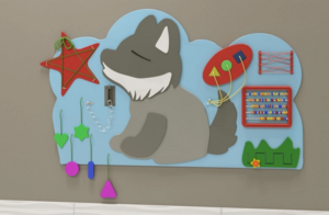 Бизиборд «Волк» - fgospostavki.ru - Сергиев Посад