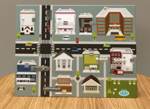 Настенная панель «Городские улицы» - fgospostavki.ru - Сергиев Посад