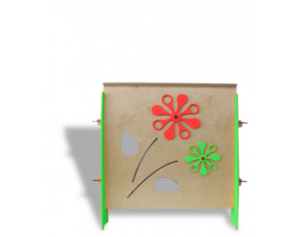 Развивающая панель с цветочком-ромашкой - fgospostavki.ru - Сергиев Посад