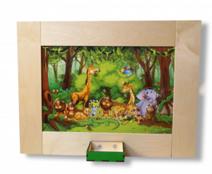 Тактильно-развивающая панель «Мир зверей» - fgospostavki.ru - Сергиев Посад