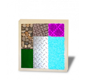 Тактильно-развивающая панель с разными текстурами - fgospostavki.ru - Сергиев Посад