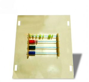 Тактильно-развивающая панель «Цветные счеты» - fgospostavki.ru - Сергиев Посад