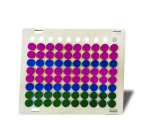 Тактильно-развивающая панель «Цветные фигурки» - fgospostavki.ru - Сергиев Посад