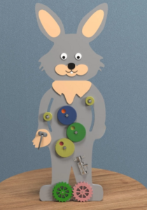 Бизиборд «Пасхальный кролик» - fgospostavki.ru - Сергиев Посад