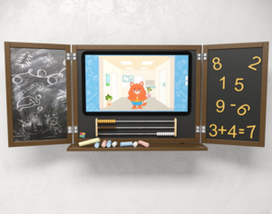 Интерактивный бизиборд с программным логопедическим комплексом и элементами «Школьная доска» - fgospostavki.ru - Сергиев Посад