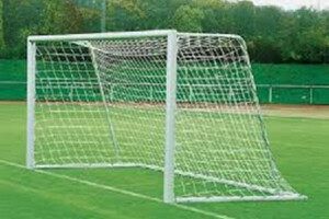 Сетка для футбольных ворот (нить 3 миллиметра, 5Х2Х(1Х1,5) ячейка 100Х100) - fgospostavki.ru - Сергиев Посад