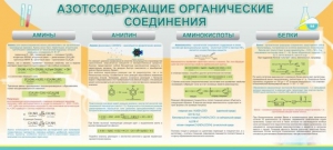 Стенд "Азотсодержащие органические соединения" - fgospostavki.ru - Сергиев Посад