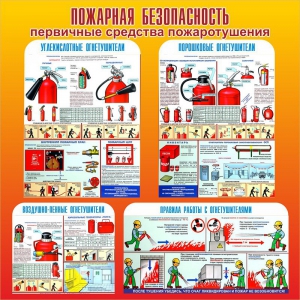 Стенд "Пожарная безопасность" Вариант 2 - fgospostavki.ru - Сергиев Посад