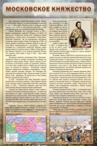 Стенд "Московское княжество" - fgospostavki.ru - Сергиев Посад