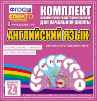 Динамические раздаточные пособия. Английский язык (веера). Английские местоимения, английские предлоги. - fgospostavki.ru - Сергиев Посад