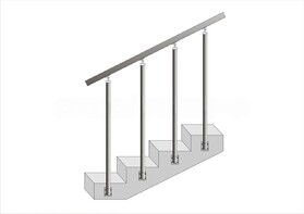 Перила для входной группы - fgospostavki.ru - Сергиев Посад