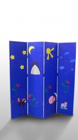Ширма для детей 4 секции - fgospostavki.ru - Сергиев Посад