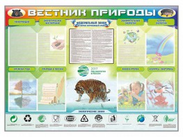 Стенд-уголок "Вестник природы" Вариант 1 - fgospostavki.ru - Сергиев Посад